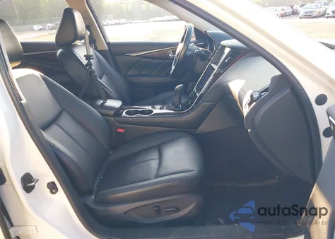 2018 Infiniti Q50 3.0T Luxe from USA, damaged, VIN JN1EV7AR0JM445557